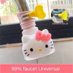 Thumbnail Aubess [Mua 1 Tặng 10] Bộ mở rộng vòi chống bắn nước - Lưỡi xoay 360° & Bộ lọc khoáng chất, Thiết kế khóa nhanh để sử dụng nhiều kiểu 3