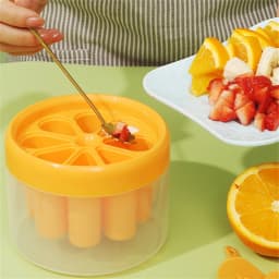 Thumbnail Aubess 【Mua 1 Tặng 1】Khuôn làm kem đông lạnh nhanh Hộp đựng kem que DIY Hộp đựng đá dễ tháo khuôn Máy làm đá mùa hè 1