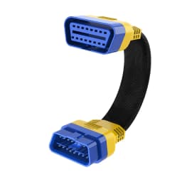 Thumbnail Autool Xe 30cm Cáp Nối Dài OBD Có Thể Định Hình Tương Thích Cho Xe ELM327 OBD2 16Pin Tăng Cường Linh Hoạt Nối Dài Nam Đến Nữ Cáp, Bộ Chuyển Đổi Kết Nối Chẩn Đoán OBD2 Ô Tô 2