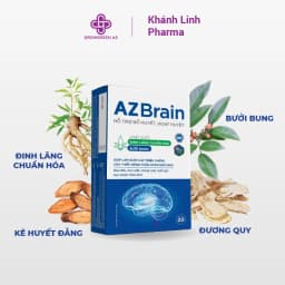 Thumbnail AZBR-Viên uống bổ não AZBrain GrowGreenAz cải thiện trí nhớ, tăng tuần hoàn máu não, hoạt huyết, giảm đau đầu 2