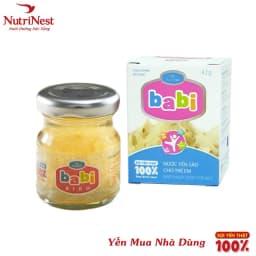 Thumbnail Babi Nước Yến Sào Cho Trẻ Em Sợi Yến Thật 100% - NUTRINEST - Hũ Đơn (42g) 4