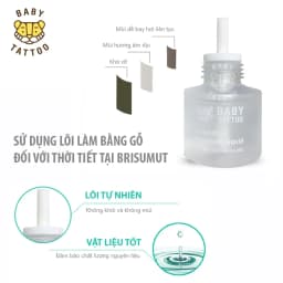 Thumbnail BABY TATTOO Combo Máy Xông Và Tinh Dầu Đuổi Muỗi Không Mù Không khói 3