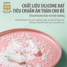 Thumbnail BABY TATTOO Dụng Cụ Hút Dịch Mũi Đầu Silicone Kèm Nhíp An Toàn Cho Bé 4