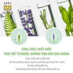 Thumbnail BABY TATTOO Hộp 6 Miếng Dán Chống Muỗi, Côn Trùng Cho Trẻ Em Từ Thiên Nhiên Hương Thảo Dược Nhẹ Nhàng 2