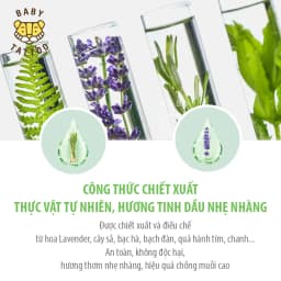 Thumbnail BABY TATTOO Miếng Dán Chống Muỗi, Côn Trùng Cho Trẻ Em Từ Thiên Nhiên Hương Thảo Dược Nhẹ Nhàng 1 hộp 24 miếng 2