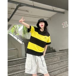 Thumbnail Baggy Kaki Short SAIGONESE Quần Đùi Lửng  Form Rộng Unisex Nam Nữ 4