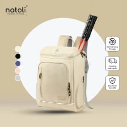 Thumbnail Balo cầu lông thể thao NATOLI đựng giày, đựng vợt cầu lông, chống nước cao cấp BST ProSport Backpack B26 1