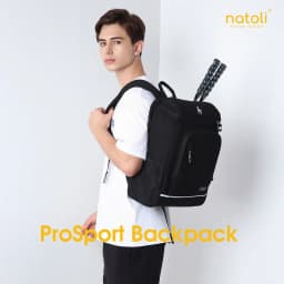 Thumbnail Balo cầu lông thể thao NATOLI đựng giày, đựng vợt cầu lông, chống nước cao cấp BST ProSport Backpack B26 2