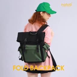 Thumbnail Balo chống nước thương hiệu NATOLI chất vải canvas nhiều ngăn du lịch cao cấp BST FOLD BACKPACK B10 3