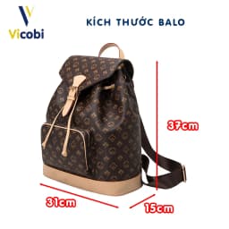 Thumbnail Balo da Pu cao cấp Vicobi B2 Rita, Nam nữ đều dùng được, phù hợp dịp học, du lịch, đi làm... 2