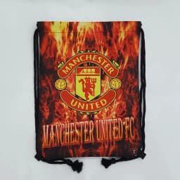Thumbnail Balo dây rút Football TROY FB hình logo câu lạc bộ bóng đá MU 2