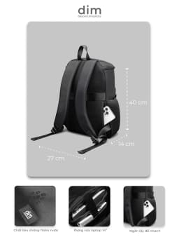 Thumbnail Balo DIM Signature Backpack 2