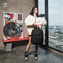 Thumbnail Balo Đi Học Nam Nữ, Ba lô Chống Sốc Đựng Vừa Lap 16inch - SCARAB HIGH STREET BACKPACK UNISEX 4