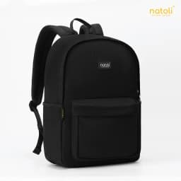 Thumbnail Balo đi học nam nữ NATOLI nhiều ngăn chống nước cao cấp - Basic Backpack B2 3