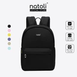 Thumbnail Balo đi học nam nữ thương hiệu NATOLI nhiều ngăn chống nước tốt - Basic Backpack B2 1