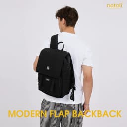 Thumbnail Balo laptop chống sốc NATOLI nhiều ngăn, đựng laptop, đi học chống nước cao cấp - BST Modern Flap Backpack B23 3