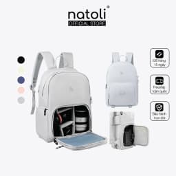 Thumbnail Balo máy ảnh, balo camera chống nước NATOLI, nhiều ngăn đựng laptop đi du lịch BST Durable Premium Camera Backpack B29 1