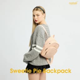 Thumbnail Balo mini nữ Thương hiệu NATOLI, nhỏ gọn chống nước cao cấp BST Sweetie Pie Backpack B6 2