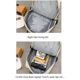 Thumbnail Balo nam cao cấp cỡ lớn vải dày chống mài mòn thương hiệu CHENNY MS1404 bảo hành chính hãng 12 tháng 4