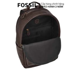 Thumbnail Balo nam Fossil BUCKNER, da thật, màu nâu đậm, đựng laptop, MBG9631203 2