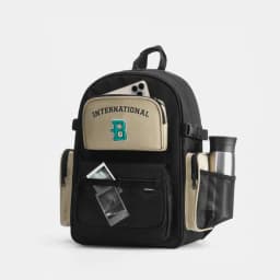 Thumbnail Balo nam nữ đi học đi làm BAMA Border Backpack chống nước nhiều ngăn đựng laptop 15 6 inch 4