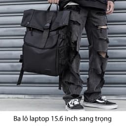 Thumbnail Balo nam vải bố cao cấp đựng laptop 15.6 Inch phong cách thời trang bền bỉ thương hiệu CHENNY 3