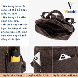 Thumbnail Balo nữ công sở Eilish Vicobi B1 4