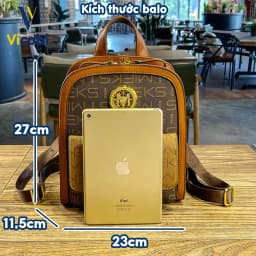 Thumbnail Balo nữ da Keira Vicobi B6, thiết kế thời trang công sở, đi học, văn phòng, du lịch 3