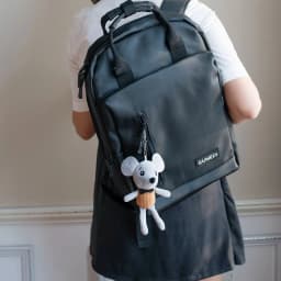 Thumbnail Balo nữ dễ thương cute để laptop nhiều ngăn charm treo đi làm đi học GU06-1 Gumely ViAnh Store 3