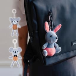 Thumbnail Balo nữ dễ thương cute để laptop nhiều ngăn charm treo đi làm đi học GU06-1 Gumely ViAnh Store 4