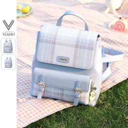 Thumbnail Balo nữ đẹp Just Star thời trang cute dễ thương sang trọng xinh xắn 172686 Charm Treo Thỏ đi làm học đi chơi 1