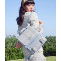Thumbnail Balo nữ đẹp Just Star thời trang cute dễ thương sang trọng xinh xắn 172686 Charm Treo Thỏ đi làm học đi chơi 2