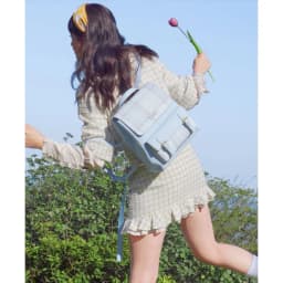 Thumbnail Balo nữ đẹp Just Star thời trang cute dễ thương sang trọng xinh xắn 172686 Charm Treo Thỏ đi làm học đi chơi 3