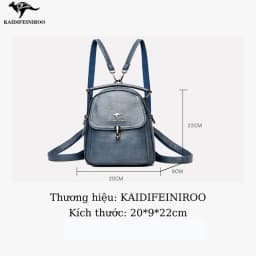 Thumbnail Balo nữ thời trang cao cấp KAIDIFEINIROO phong cách Hàn Quốc KF32 (8616) Size 20 Kaidio 2