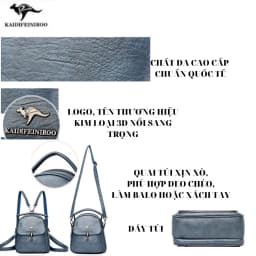 Thumbnail Balo nữ thời trang cao cấp KAIDIFEINIROO phong cách Hàn Quốc KF32 (8616) Size 20 Kaidio 4