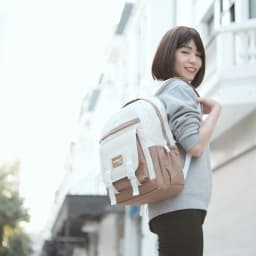 Thumbnail Balo nữ thời trang đẹp đi học đi làm gọn nhẹ nhiều ngăn size to để laptop 14 15.5 inch Gumely G11 ViAnh Store 2