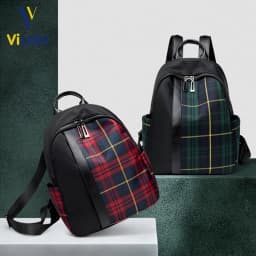 Thumbnail Balo nữ vải Oxford Carson Vicobi B4, đựng vừa giấy A4 và laptop 13inch trở xuống 2