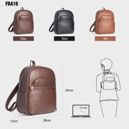 Thumbnail Balo thời trang công sở unisex FA DO DA FBA10 2
