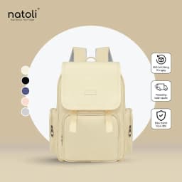 Thumbnail Balo thời trang nam nữ NATOLI chống nước, nhiều ngăn đựng laptop đi học cao cấp - BST Everyday Utility Backpack B19 1