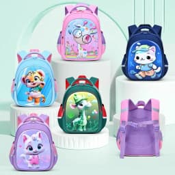 Thumbnail Balo trẻ em từ 2 đến 5 tuổi 1989KIDS Balo cho bé mầm non đi học chất liệu nhựa Eva chống thấm nước,siêu nhẹ,đáng yêu 1