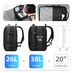 Thumbnail Balo đựng laptop MARK RYDEN MR9299 sức chứa 17 inch có cổng sạc USB 2