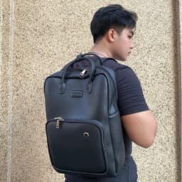 Thumbnail Balo Vuông Shop®️ Iconic đi làm đi học để được mọi size laptop và tài liệu chất da đẹp 4
