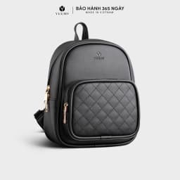 Thumbnail Balo Yuumy (Thời trang nữ cỡ trung chần chỉ - Balo da YBA35) 2