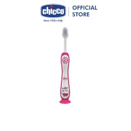 Thumbnail Bàn chải đánh răng Hổ xanh/Hà mã hồng Chicco 3-6Y 1