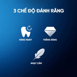Thumbnail Bàn chải đánh răng điện Oral-B iO3 - Ice Blue, Hàng chính hãng, Bảo hành 24 tháng. 2