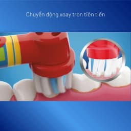 Thumbnail Bàn chải đánh răng điện trẻ em Oral-B Vitality D12 Disney Cars- Hàng chính hãng bảo hành 24 tháng 3