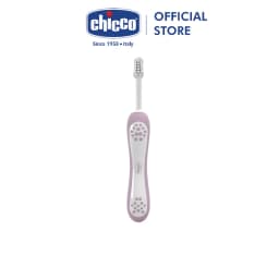Thumbnail Bàn chải đánh răng Tím hồng/Xanh biển Chicco 6-36M 1