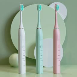 Thumbnail Bàn chải đánh răng điện tử EVEBOT 6 đầu + 1 giá đỡ gắn tường 2