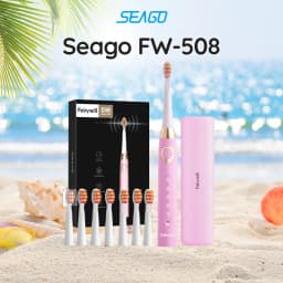 Thumbnail Bàn chải điện 5 chế độ |Chế độ rung âm hơn 40000 lần mỗi phút Seago Fairywill 508 3