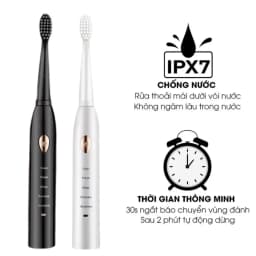 Thumbnail Bàn chải điện HOKU X1 Pro, 5 chế độ đánh răng tự động, tặng kèm 4 đầu bàn chải chống nước IP7-BCD04 2